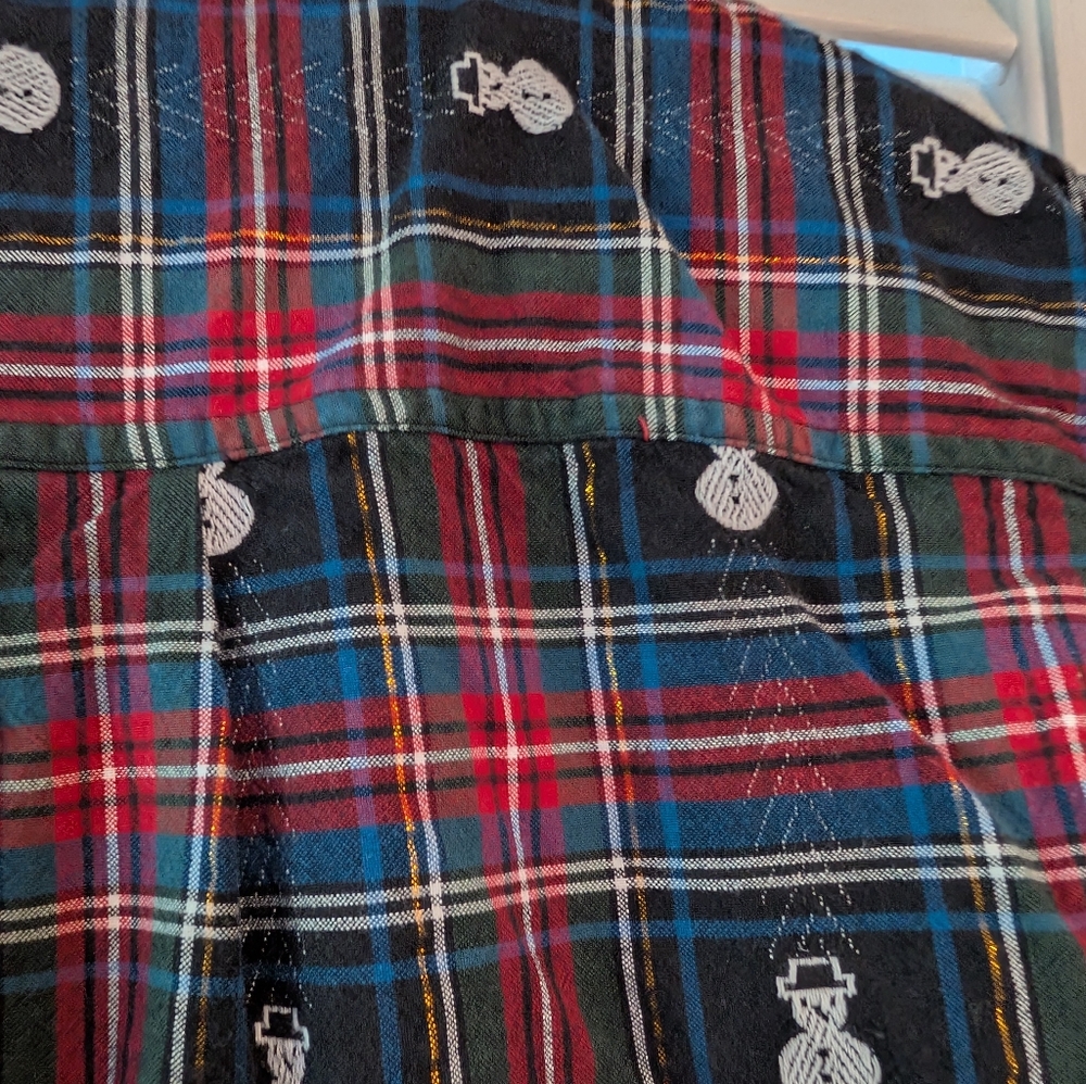 Vintage Classic Elements Medium Button Up Snowman… - image 8